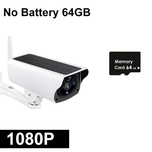 1080P IP Bullet Camera WiFi Outdoor Battery Solar Panel CCTV Wireless Surveillance Cam Home Security Protection Two Way Audio 1080P IP Bullet Camera WiFi Outdoor Battery Solar Panel CCTV Wireless Surveillance Cam Home Security Protection Two Way Audio