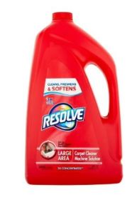 Resolve Carpet Steam Cleaner Solution, 60oz Bottle, 2X Concentrate