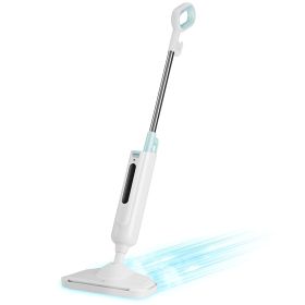 Steam Mop for Floor Cleaning,Lightweight Floor Steamer Cleaner for Hardwood/Tile/Laminate Floors Carpet, 2 Washable Pad,Green