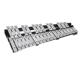 VEVOR 32 Note Glockenspiel Xylophone Bell Kit, Percussion Instrument with Mallets, Drum Sticks and Carrying Bag