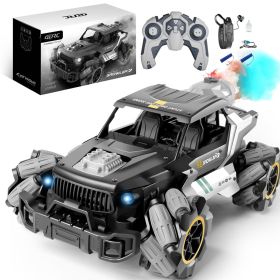 4DRC Y3 RC Cars Remote Control Car, Off Road Monster Truck,Metal Shell 4WD Dual Motors LED Headlight Rock Crawler,2.4Ghz All Terrain Hobby Truck