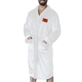 Syracuse Orange NCAA White Out Silk Touch Robe Large/XLarge