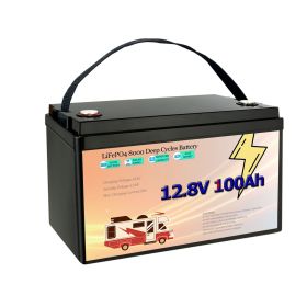 In stock 12V 100AH lithium battery 12V100AH RV lithium battery outdoor lithium battery LiFePO4 energy storage battery